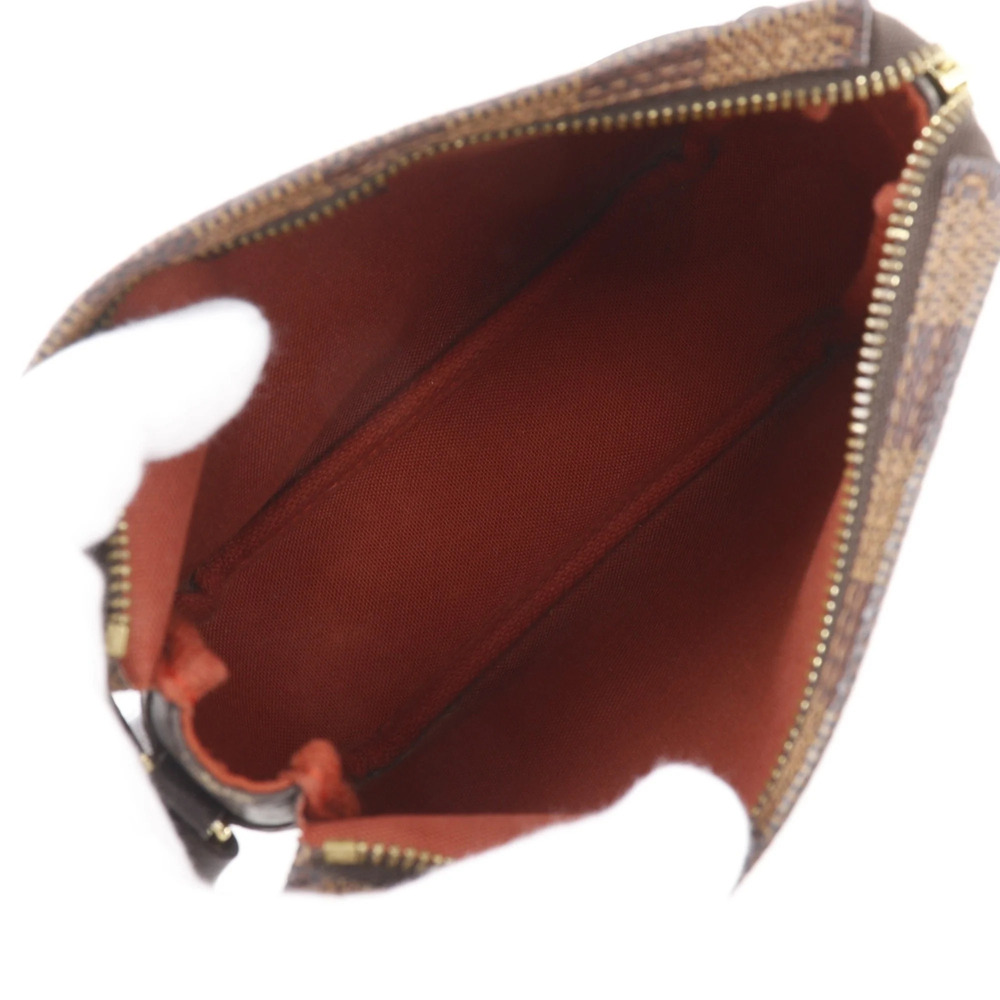 LOUIS VUITTON Brown Damier Canvas Pouch - Picture 6 of 15